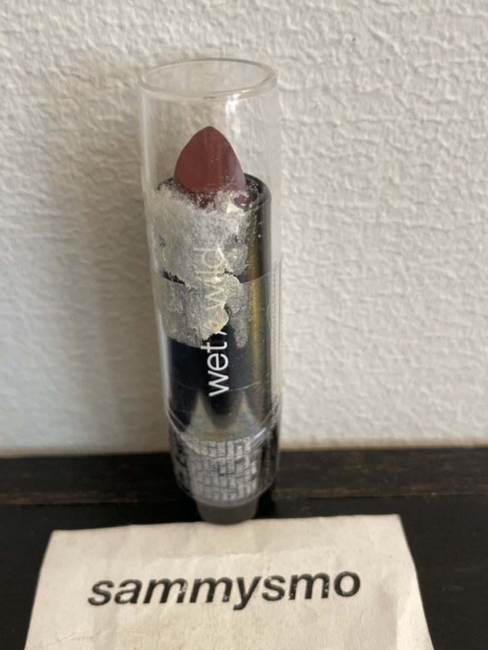 Wet n Wild Lipstick, Black Orchid 535D, 0.13 oz